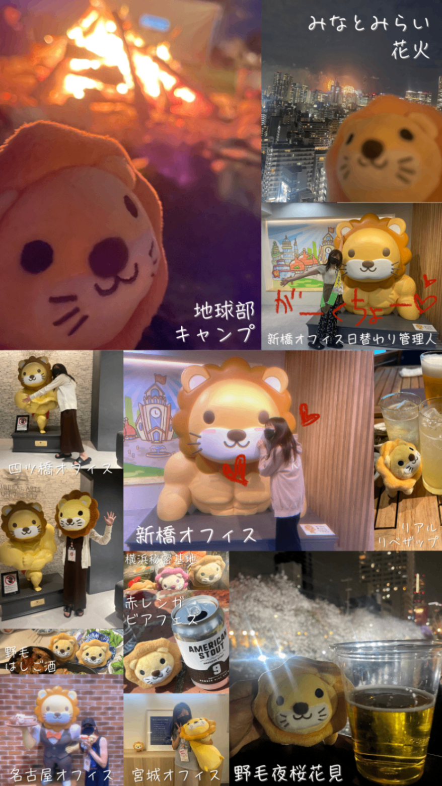 リベ活動コラージュ